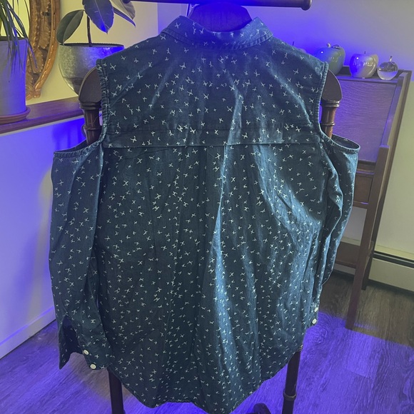 Silver Jeans Denim Top size XL EXCELLENT CONDITION - Picture 4 of 6